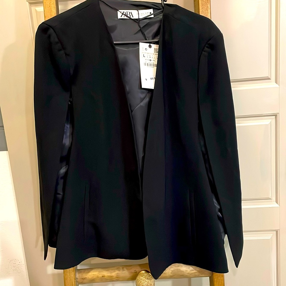 Zara cape blazer brand new with tags
